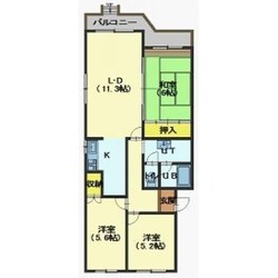 シャトーム海岸町の物件間取画像